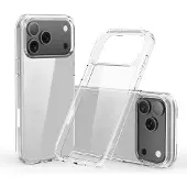 Nevox StyleShell SHOCKFlex - iPhone 17 Pro Max, gennemsigtig