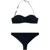 EA7 EA7til kvinder. 7W000290_AF20663 Bikini Bandeau sort (XS), Badetøj, Polyester
