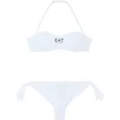 EA7 EA7til kvinder. 7W000319_AF20663 Bikini Silueta hvid (XS), Badetøj, Polyester