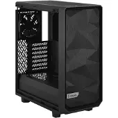 Fractal Meshify 2 Compact - Mid tower - ATX - ingen strømforsyning (ATX) - sort - USB/Lyd