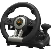 PXN V3 racerrat / gamingrat med pedaler og gearstang / rat til PC, PS4, Xbox One og Nintendo Switch