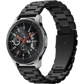 Spigen 600WB24983, Band, SmartWatch, Sort, Samsung, Galaxy Watch (46mm), Rustfrit stål