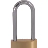 Kasp K12040L55A1 Hængelås 40 mm Identiske Gyldengul Nøglelås