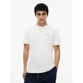 Tommy Hilfiger Bluser & t-shirts 'TJM REG DNA GRPHC SS T EXT ANCIENT WHITE' hvid