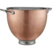 KitchenAid skål dobbelt håndtag 4,7 L Hammered copper