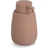 Zeller Flydende sæbedispenser i keramik BRASS TONE, 360 ml