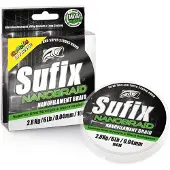 Sufix Nanobraid Flettet Fiskesnøre 100 M