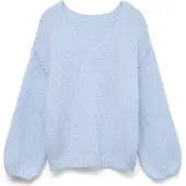 Vero Moda Pullover i overstørrelse 'VMMaybe' lyseblå