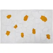 Atmosphera børnetæppe stokroser DAISY, dobbelt tuft, 60 x 90 cm