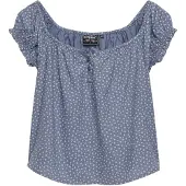 Superdry 1/2 Button Woven T-shirt