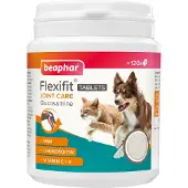 Beaphar Flexifit Tablets Glucosamine 120 Cpd Kosttilskud Til Kæledyr