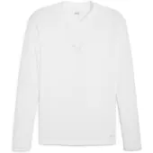 Puma Teamgoal Baselayer Tee Ls White-feather Gray, størrelse XX-Large
