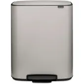 Brabantia Bo pedalspand 60 L Soft grey