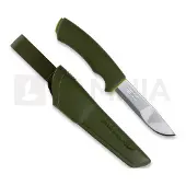 Morakniv Bushcraft Forest (S), jagtkniv, mørkegrøn