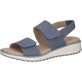 Caprice Sandal, blue, made of Leather without heel, Size 40