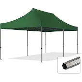 TOOLPORT 3x6m, stål, easy-up-pavillon, uden sidedele, mørkegrøn