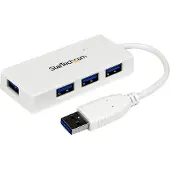 StarTech.com Portable 4 Port Mini Usb 3.0 Hub
