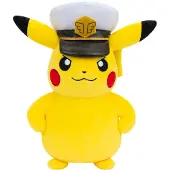 Pokémon Pikachu Kaptajn Teddy 20 Cm