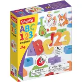 Quercetti Magnetisk Abc + 123