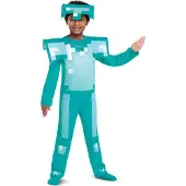 Adlibris Minecraft Deluxe Rustningskostume