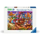 Ravensburger Jigsaw Puzzle The Flight - 1500 pcs. 2D Puslespil