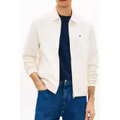 Tommy Hilfiger Sweatjakke 'ESSENTIAL' hvid