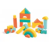 Ludi Stablelegetøj - Skumklodser - 28 Dele - - OneSize - Stablelegetøj