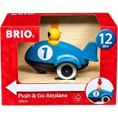 BRIO Træk-Slip Legetøj - Flyvemaskine 30264 - - OneSize - Legetøj