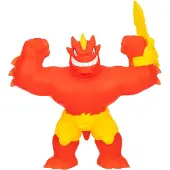 Goo Jit Zu Meteor Madness Stretchy Blazagon Action Figur med Unik Scrunchy Goo Fyld & Meteor Battle Gauntlet Sensorisk legetj, der str