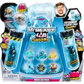 BEAST LAB MrBeast Lab Swarms Mega Lab - 12 figurer, blandet