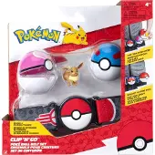 Pokémon Clip N Go Belt Set Eevee Figur