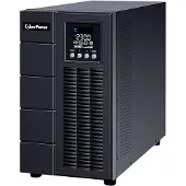 Cyberpower Online S Series OLS3000EA - UPS - AC 230 V - 2700 Watt - 3000 VA - 9 At - RS-232, USB - output-stikforbindelser: 7 - aktiv PFC - sort