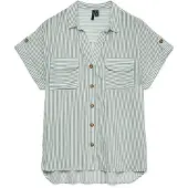 Vero Moda Bluse 'VMBUMPY' opal / hvid