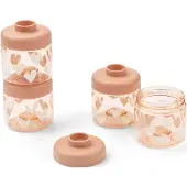 Liewood Madbeholder - Dominique - 100 ml - 4-pak - Sweethearts/P - - OneSize - Madkasse
