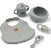 Liewood Mileah baby mealtime servicesæt Dove blue