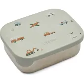 Liewood Madkasse - Silikone/Stål - Arthur - 900 ml - Vehicles/Do - - OneSize - Madkasse