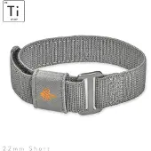 Prometheus Design Werx Ti-FXDS Strap 22mm - Gray Short
