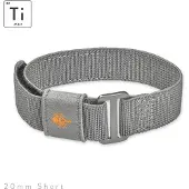 Prometheus Design Werx Ti-FXDS Strap 20mm - Gray Short
