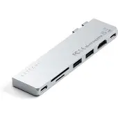 Satechi Pro Hub Slim - Dockingstation - USB-C x 2 - HDMI - for Apple MacBook Air (Midt 2019, Midt 2022, Sent 2018, Sent 2020) MacBook Pro