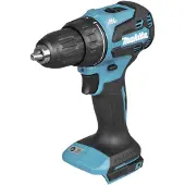 Makita DDF490Z, Pistolgreb boremaskine, Nøglefri, Børstefri, Boremaskine, Blå, Sort, 1,3 cm - SOLO