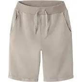 Name it Bukser 'NKMVermo' taupe / hvid