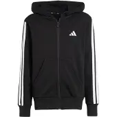 Adidas Essentials Full-Zip Kids hættetrøje, størrelse 128 cm