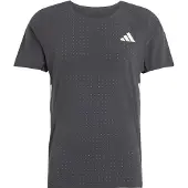 Adidas Funktionsskjorte 'Adizero' lysegrøn / sort / hvid
