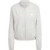 Adidas Train Essentials 3 Stripes Woven Warm Up Sweatshirt Med Lynlås