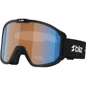 Bliz - Skibriller - Rave Matte Black Orange Blue til UnisexUld - Sort