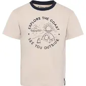 Didriksons Mynta, t-shirt, junior, beige