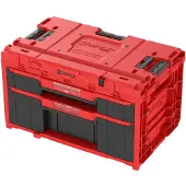 Qbrick Q-Brick Dviejų stalčių įrankių dėžė, PLUS 2.0 UHD Custom, ONE