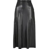 Urban Classics Synthetic Leather Midinederdel