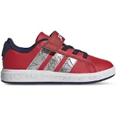 Adidas Sneakers 'Marvel Spider-Man' sølvgrå / rød