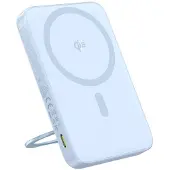 Baseus powerbank with stand PicoGo Qi2 5000mAh 20W (mėlynas)